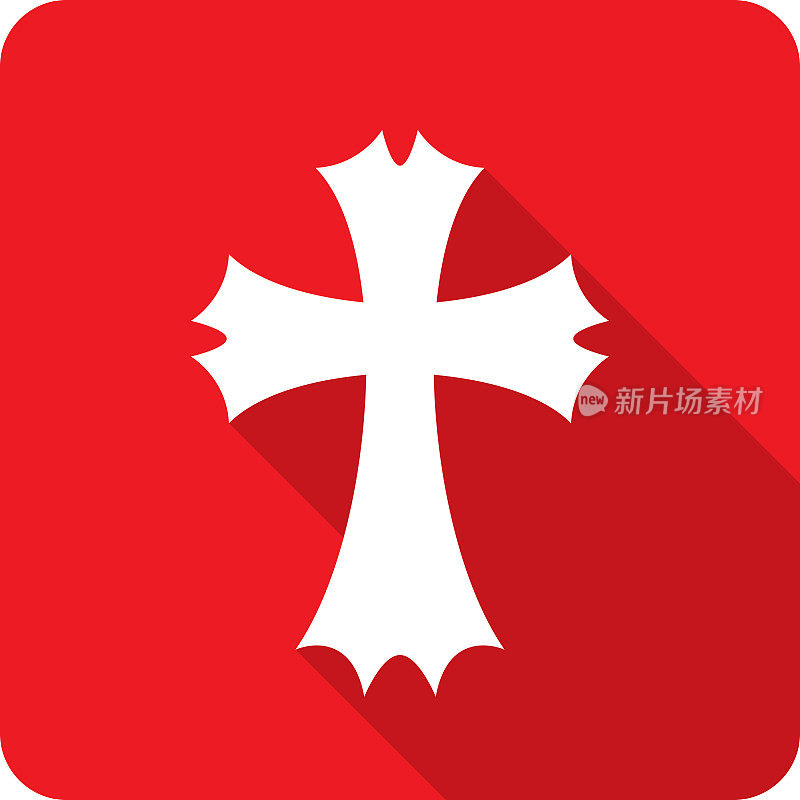 Religious Cross Icon Silhouette 1